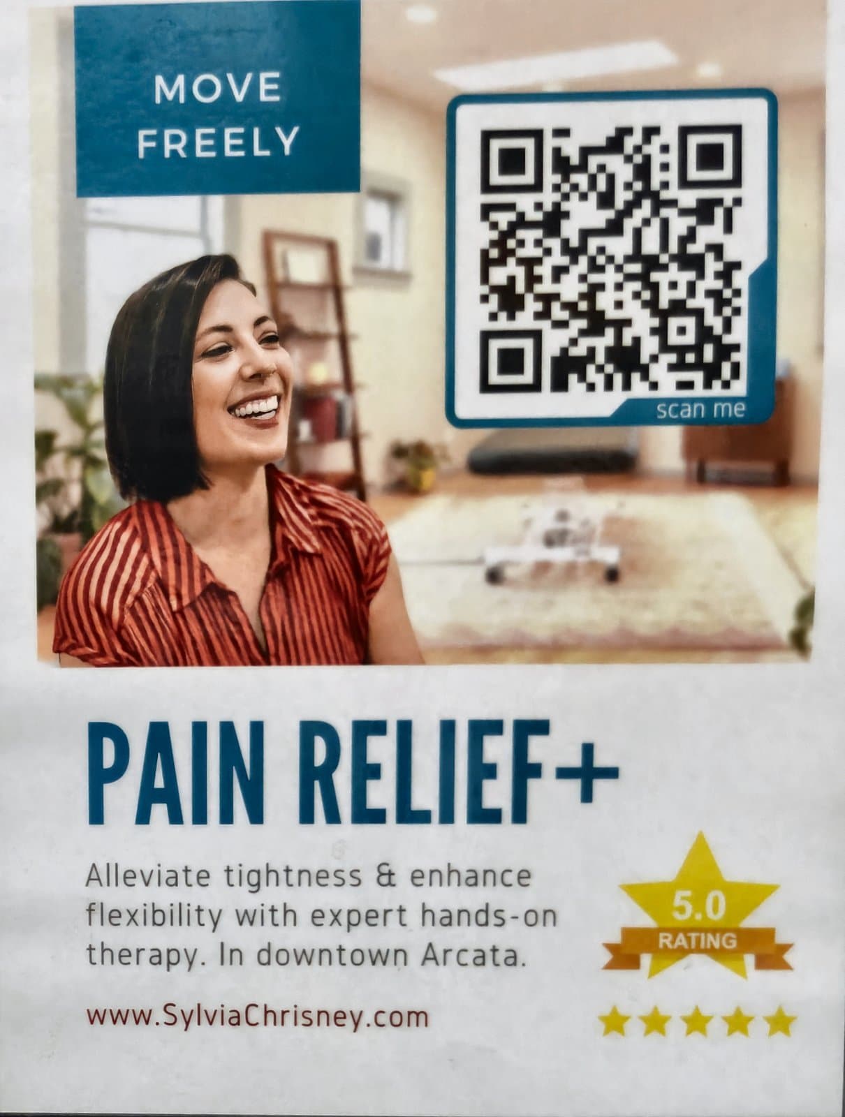 Flyer for Pain Relief+