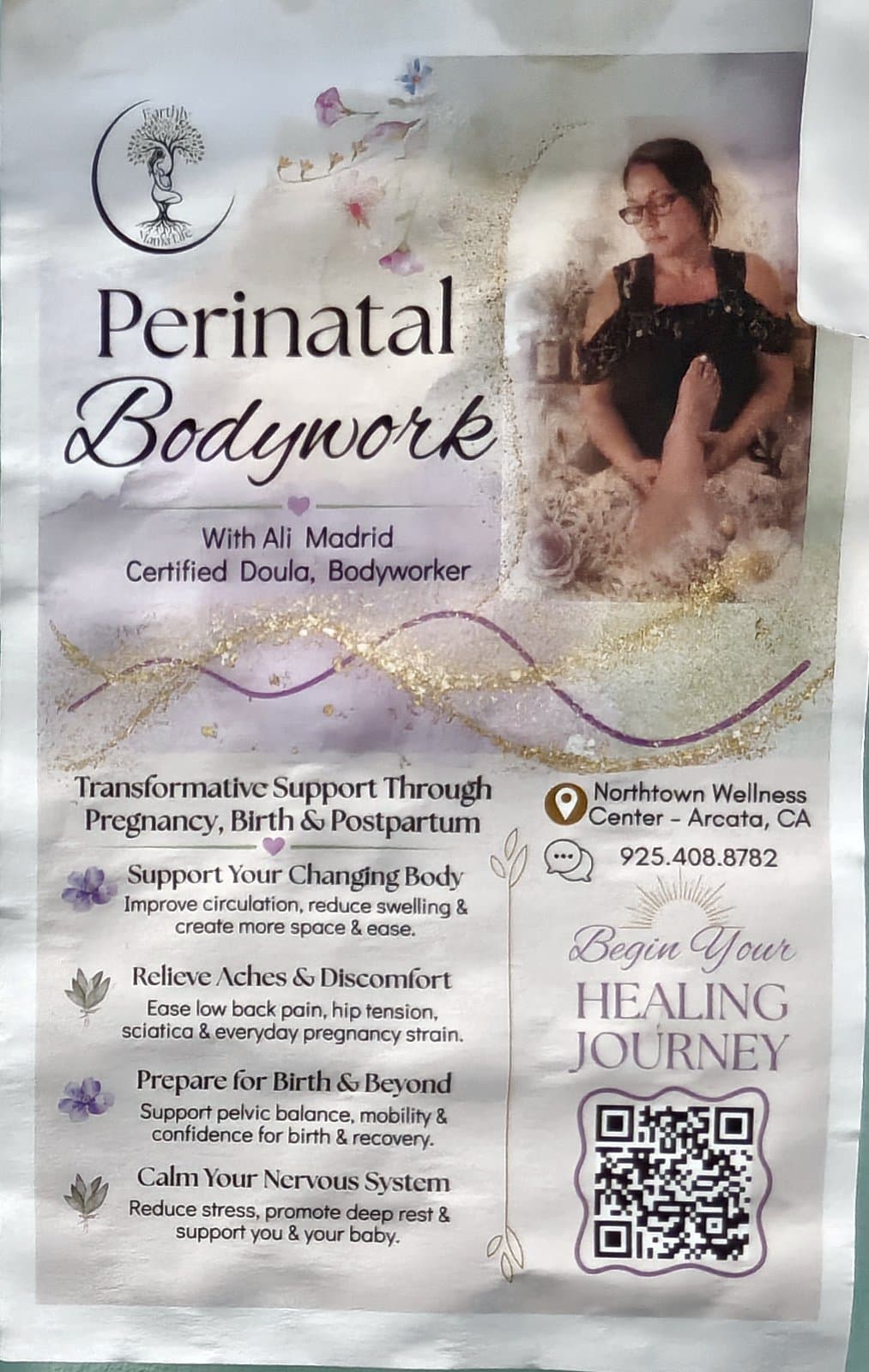 Flyer for Perinatal Bodywork